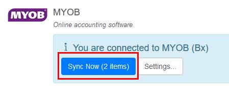 minutes. How do I know whether my sync has worked?