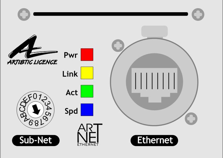 Ethernet Indication PWR: Power LED LINK: ON if there is a valid link between this connection and another valid Ethernet device. ACT: Flashes when there is data activity.