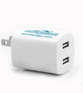 Connecting ideas, Dual USB Wall Charger Charger features two
