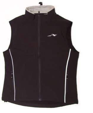 Connecting ideas, Black Water Resistant Vest Water resistant soft-shell vest with fleece lining Color: Black Grandbridge logo embroidered on