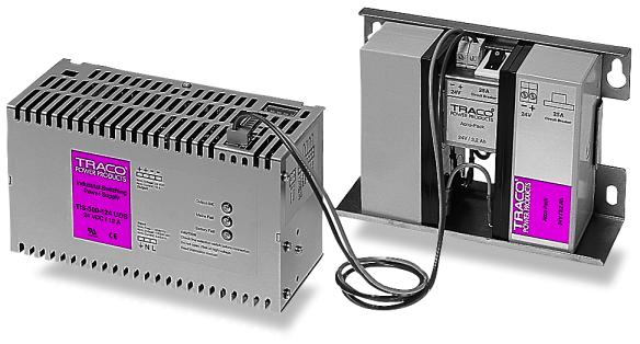 50-600 Watt DC-UPS-System In addition to the standard power supply function, these models include a professional battery management system to charge and monitor an external battery.