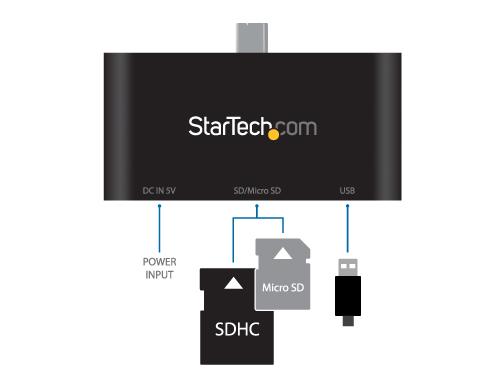 Expand the capabilities of your smartphone or tablet The card reader lets you connect your Micro SD and standard SD memory card to your OTG-enabled mobile device, opening up a whole new level of