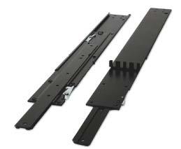 26" (Moving Parts) Rugged Slide Rail Size 5 Length with rear bracket 580-800mm (22.8" - 31.5") Slide travel 565mm (22.