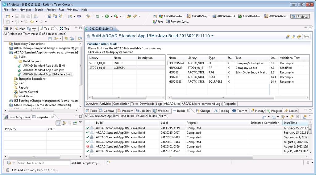 ARCAD Pack for Rational -