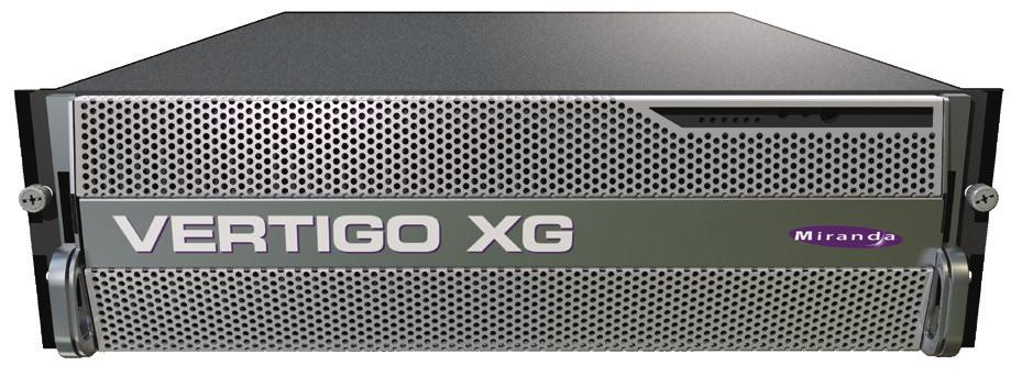 Datasheet Vertigo XG Advanced HD/SD Graphics Processor Promote your brand and efficiently deliver your