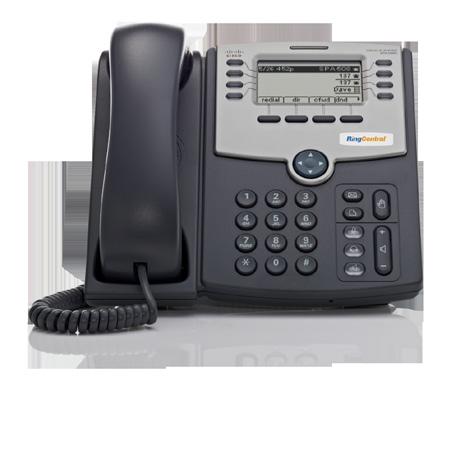 RingCentral Office Product Overview I Full-Featured Business-Class IP Phones Desk Phones Cisco SPA 508G Cisco SPA 508G with expansion modules Lines 8 line IP Phone +1 +2 8 ( up to 32 with expansion