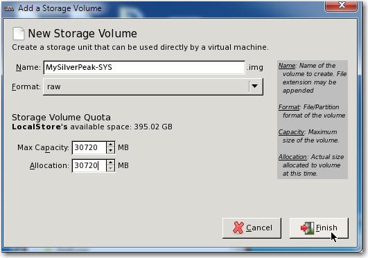 VX Virtual Appliance / KVM Hypervisor / Server Mode [Single-Interface Deployment] h.