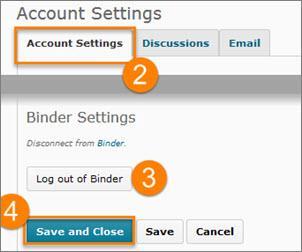 4. Click Save and Close. What files can I send to Binder? In D2L's Binder app, each student has a 2.0 GB file storage size. D2L's documentation provides a list of Binder supported document types.