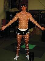 But since the motion capture system sometimes lose track of the markers because of