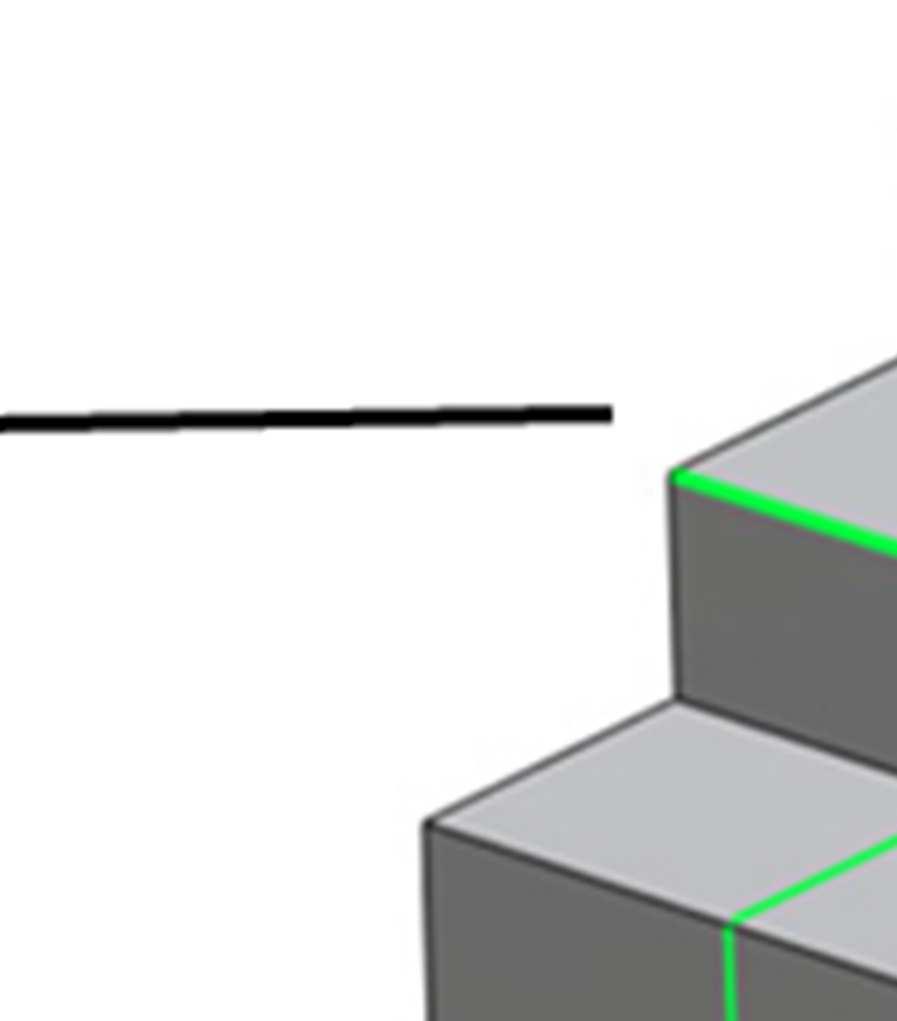The position of the centre of this Step wedge image
