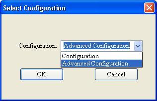Enter the new configuration interface.