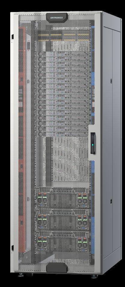 The Power of One DATA CENTER CABINETS WITH INTEGRATED INTELLIGENTS PDUS Managing a data center is complex; we re building solutions to make it simpler.