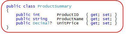 Tùy biến các biểu thức SQL với các lớp của bạn Phương thức ExecuteQuery() cho phép bạn chỉ ra bất kỳ lớp nào như kiểu trả về của câu truy vấn.
