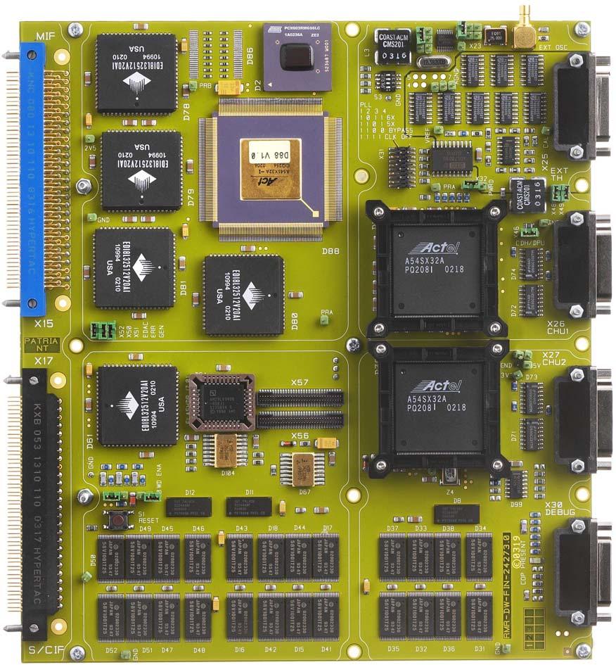 PowerCDH Breadboard (RØMER CDH) Interfaces: 2 x CAN bus, CAN 2.
