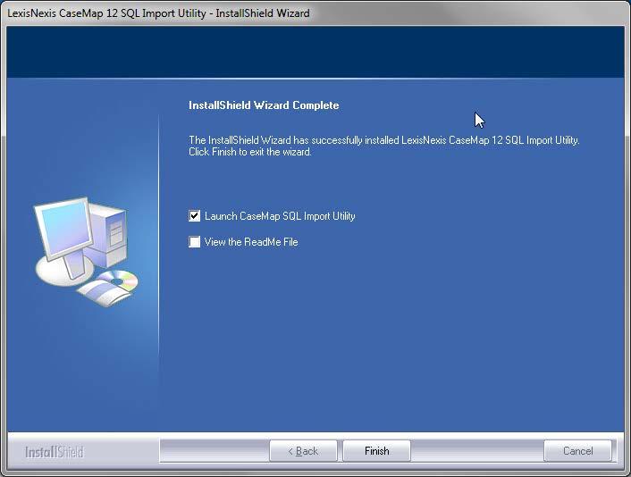 Installing CaseMap Server 49 10.