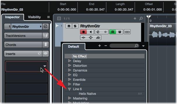Quick Start OK, we know you really want to jump right in and give Helix Native plug-in a try on your tracks!
