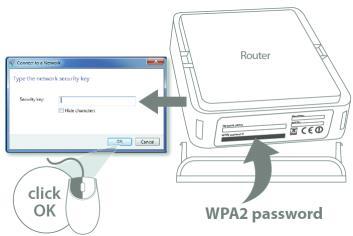 Setup your Computer Windows, Manual Connection Click on the icon for wireless connectivity. This is usually located in the System Tray, next to the clock. Select the Sitecom network.