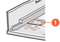 set the paper size The 250-Sheet Plain Paper Tray can hold Letter, A4, Legal, Executive, and B5 sized paper. To set the paper size, you must set all three size adjustments located on the lower tray.