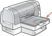 selecting between paper trays An optional 250-Sheet Plain Paper Tray may be included with your printer.