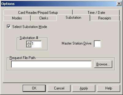 Figure 4 Substation Tab ICVERIFY for Windows 3.1.x Depending on your version of software, there are either two or three parameters governing the substation s access to the shared directories.