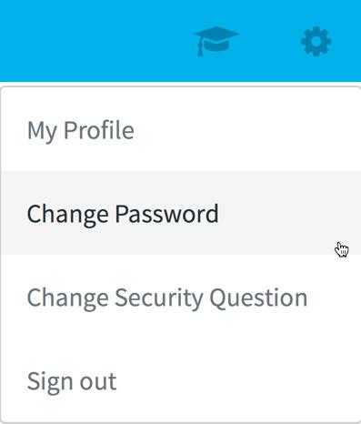 Changing your password Once logged in, you ll be brought to the homepage of the portal.