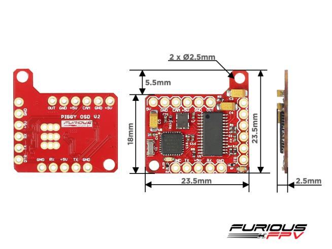 PIDs for FC by transmitter - New design layout can fit with most of FPV Cam such as: Runcam