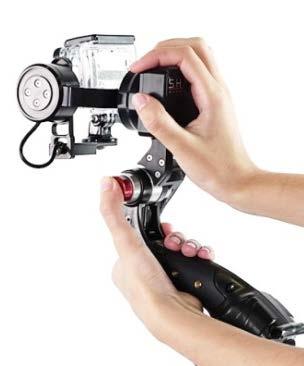 joint allows the user to change the angle of the gimbal ISEEI