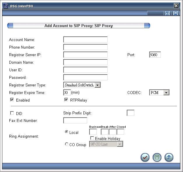 Chapter 3 Settings on InterPBX System 19 when accessed. Instead, the associated SIP account number will be represented.