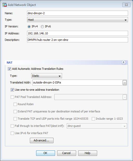 Deploying the Cisco Intelligent WAN Step 15: Click the two down arrows. The NAT pane expands. Step 16: Select Add Automatic Address Translation Rules.
