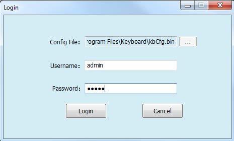 storage device via U-flash disk. Remote Config File: Operate and edit the configuration file of the keyboard which has been exported to PC or local storage device via network.