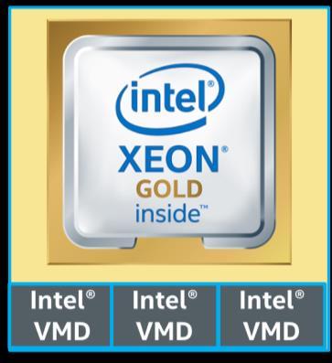 Re-Imagining RAID NVMe* RAID built into CPU Intel Xeon Scalable Processor Intel Virtual RAID on CPU RAID Intel SSD DC P4510 Unleash performance 6 Reduce cost and complexity 7 Up to up to 2x More IOPS