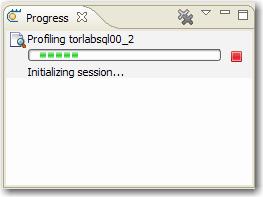 Starting a Profiling Session In order to access SQL Profiler, you need to run a profiling session on a data source registered in Data Source Explorer.