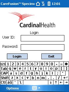 Tap into the field next to password and enter it - Electronic keyboard access: tap on keyboard icon at bottom of applicable screen (see picture #2).