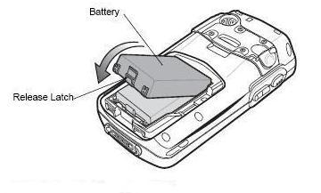 CareFusion Battery - Installation: Insert top first into battery compartment in the back Note: Position with battery