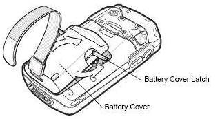 Release Latch snaps into place - Insert cover,bottom first, then press down on top of cover - Close Battery Cover Latches
