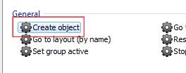 Select the System object and for