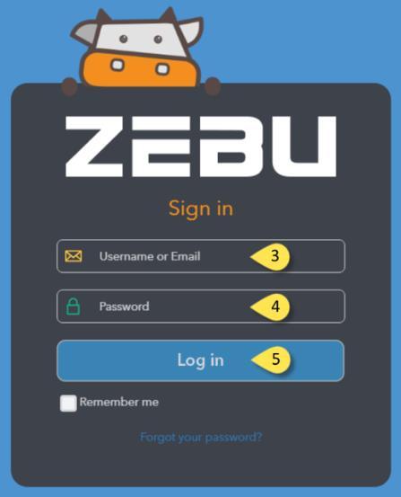 5. The ZEBU Connect app will open on the last conversation that was active. 2. FIRST STEPS USING CONNECT Connect provides a variety of ways to communicate with your team.