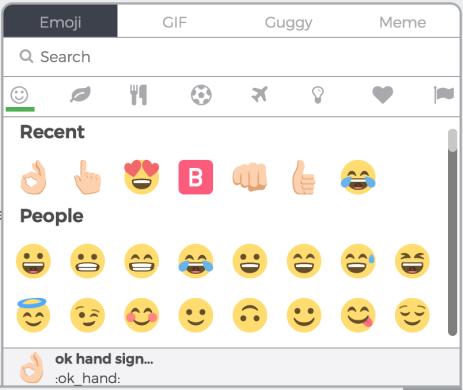 C. HOW TO ADD AN EMOJI A picture is worth a thousand words and you can use an emoji/emoticon to jazz up your messages and convey things that words can't. To add an emoji: 1.