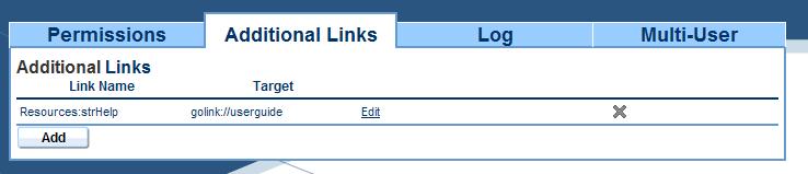 Adding a Link Perform the following steps to add a custom link to Live Desktop Portal: