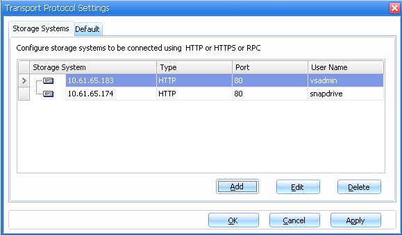5. Connect or create a disk by using the Vserver management IP.