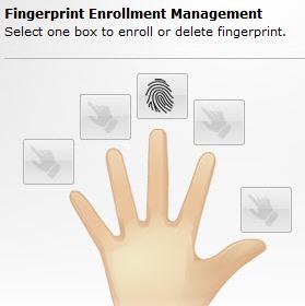 Insert the included CD and navigate to your CD/DVD drive to install the included fingerprint reader