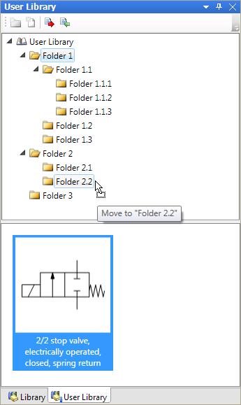 individual folder structure.