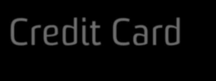 The Credit Card Dashboard
