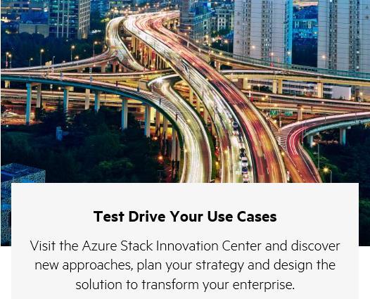 Find out more about HPE s Hybrid Cloud Solutions and Test Drive Your own Use Case at one of our