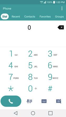 60 Calls To place a call by dialing 1. From the Home screen, tap the Phone icon (in the QuickTap bar) to open the Dial tab. Dial Tab Displays the dialpad.