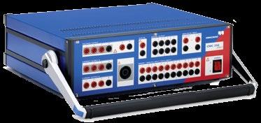 CMC 256plus High precision relay test set and universal calibrator The CMC 256plus is the first choice for all test applications where six current outputs and high voltage amplitudes combined with a
