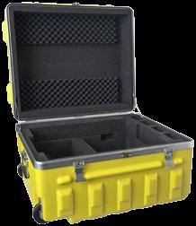 Accessories Transport cases This sturdy transport case with hard-foam interior is designed for heavy transport stress and suitable