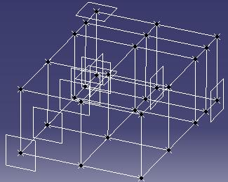 This is useful when modifying a structure: move a plane (double-click to edit) and see the
