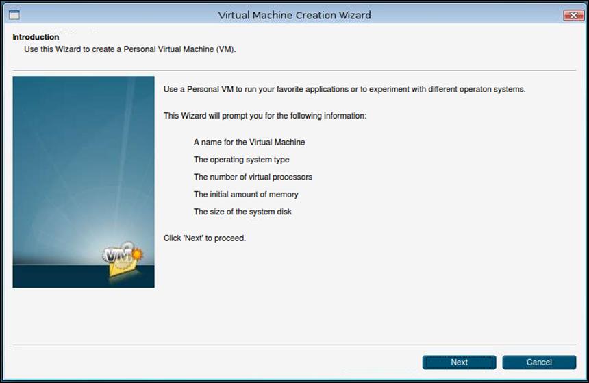 To launch the Wizard, click Create a Virtual Machine in the Engine UI: The