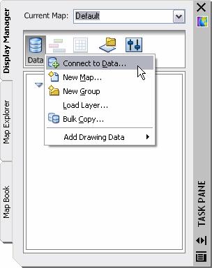 Connect AutoCAD Map 3D to Data Store Once you have installed the correct files, the next step is to use AutoCAD Map 3D to connect to an OGR supported Data Store.